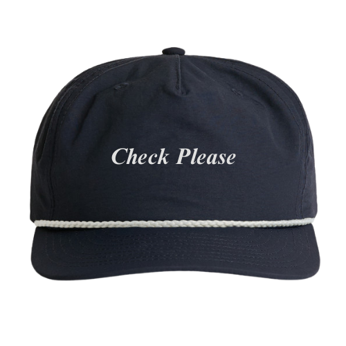 Check Please Rope Hat